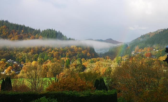 View over Betws Y Coed